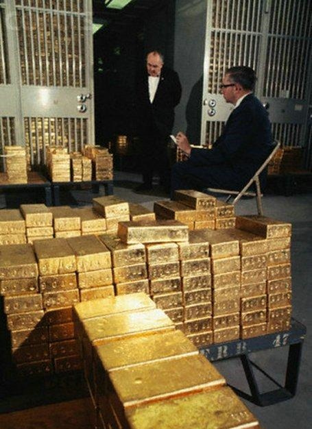 世界上最大的金库,储备世界三分之一的黄金高达1.3万吨