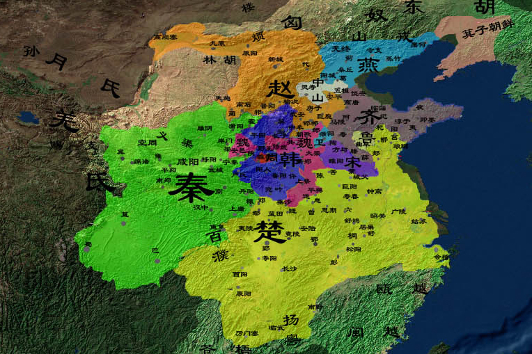 魏国,2.齐国,3.楚国,4.秦国,5.