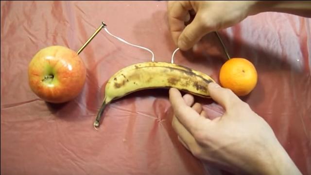 简单的水果电池制作