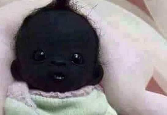 世界最黑小孩诞生于南非?天黑自带隐形功能
