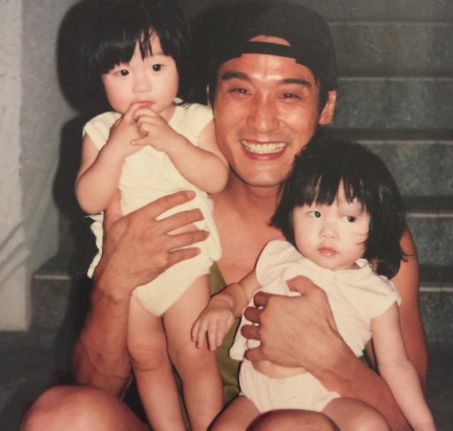 梁家辉女儿与外国男友上演最甜身高差