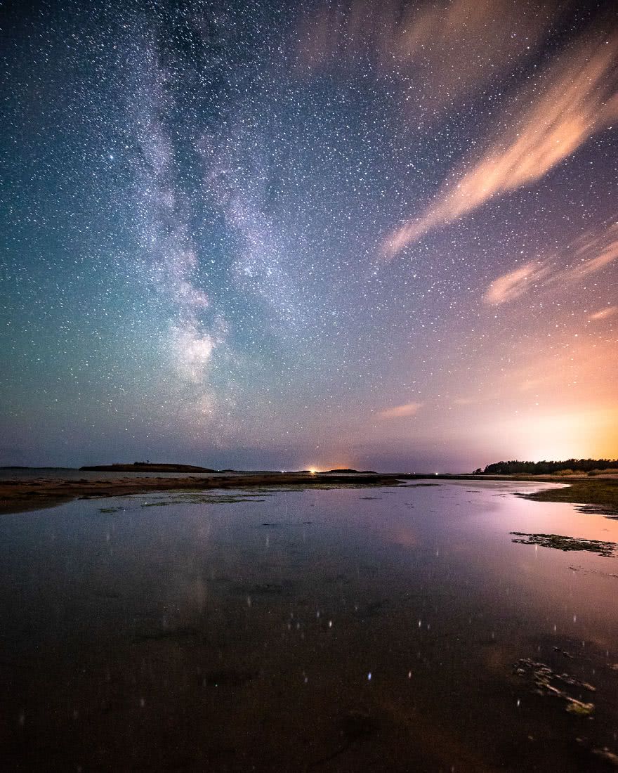 在"世界的尽头"芬兰拍摄的绝美星空:夜空原来如此美丽