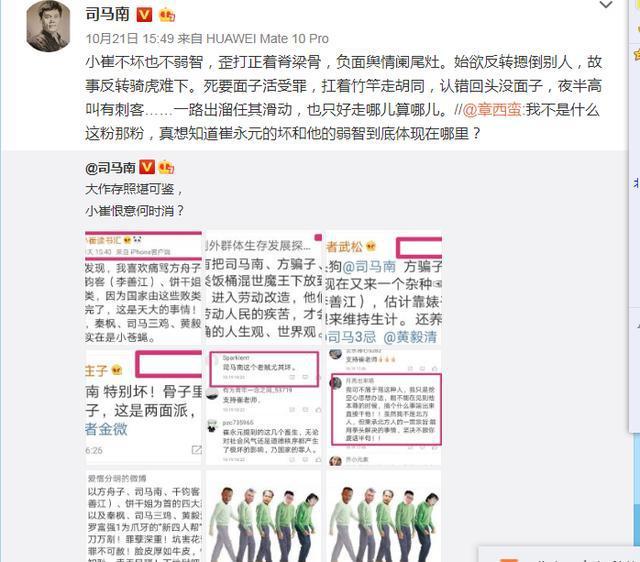 崔永元愤怼司马南:刚做完反美报告,登机飞美与家人团聚