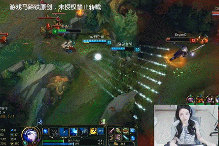 lol那个女主播又生气砸键盘了!好萌