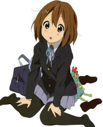 盘点动画中黑色连裤袜美少女