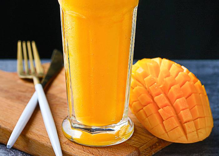 仅需3分钟的夏日清爽芒果汁