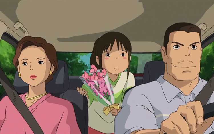 《千与千寻》中千寻还认识变成猪的父母吗?