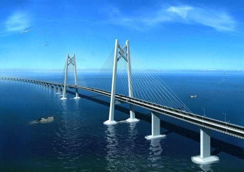 世界上最长的跨海大桥港珠澳大桥正式通车