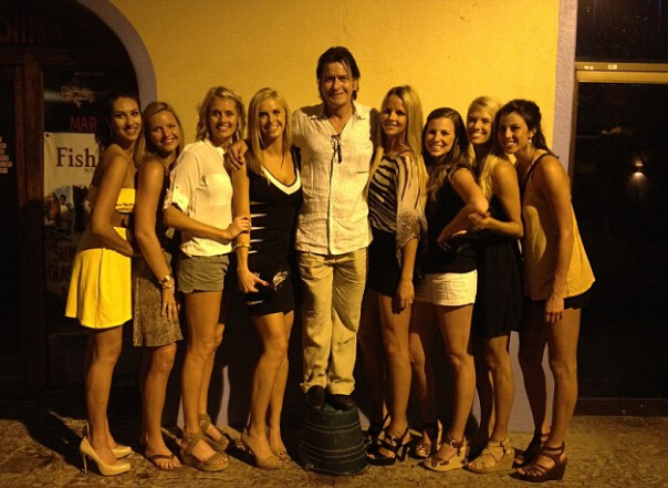 winona rhyder, mia isabella 前妻:donna peele (1995-1996), denise