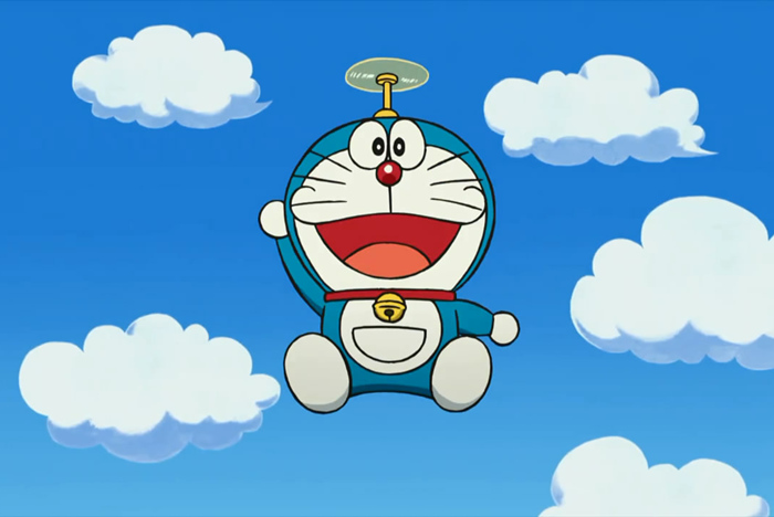 《哆啦a梦》中最具代表性的道具了,据统计,竹蜻蜓在1337回漫画中共