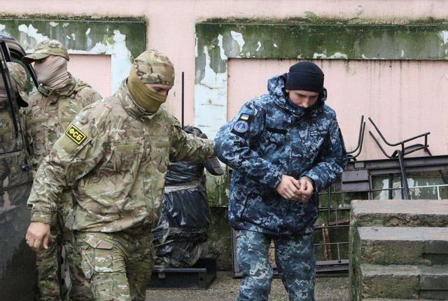 俄罗斯乌克兰扣押图片