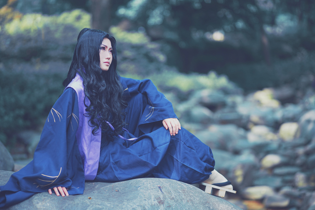 奈落和桔梗cos,女神好评!