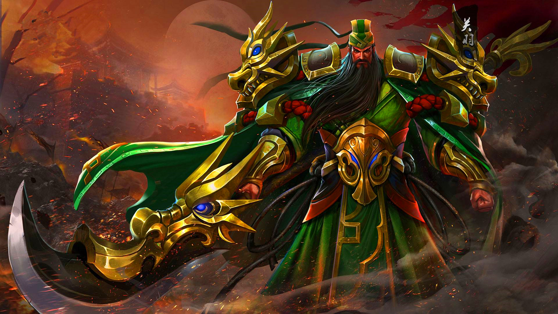 五虎将中,最难相处的就是关羽.