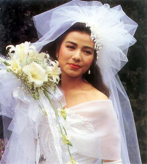 香港女明星婚纱照图片
