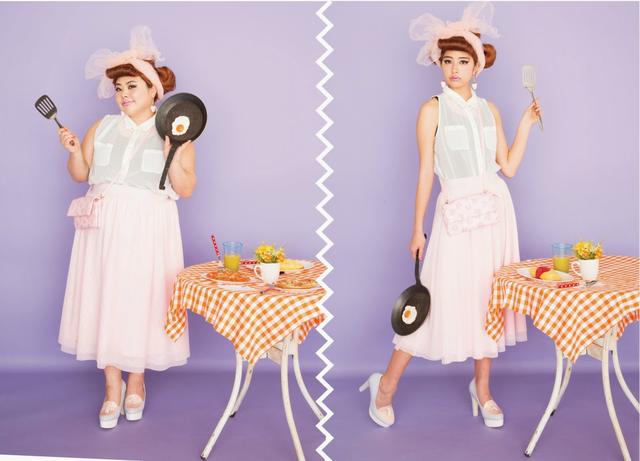 别不信,胖妹也可以引爆时尚潮流,胖出自信胖出未来!