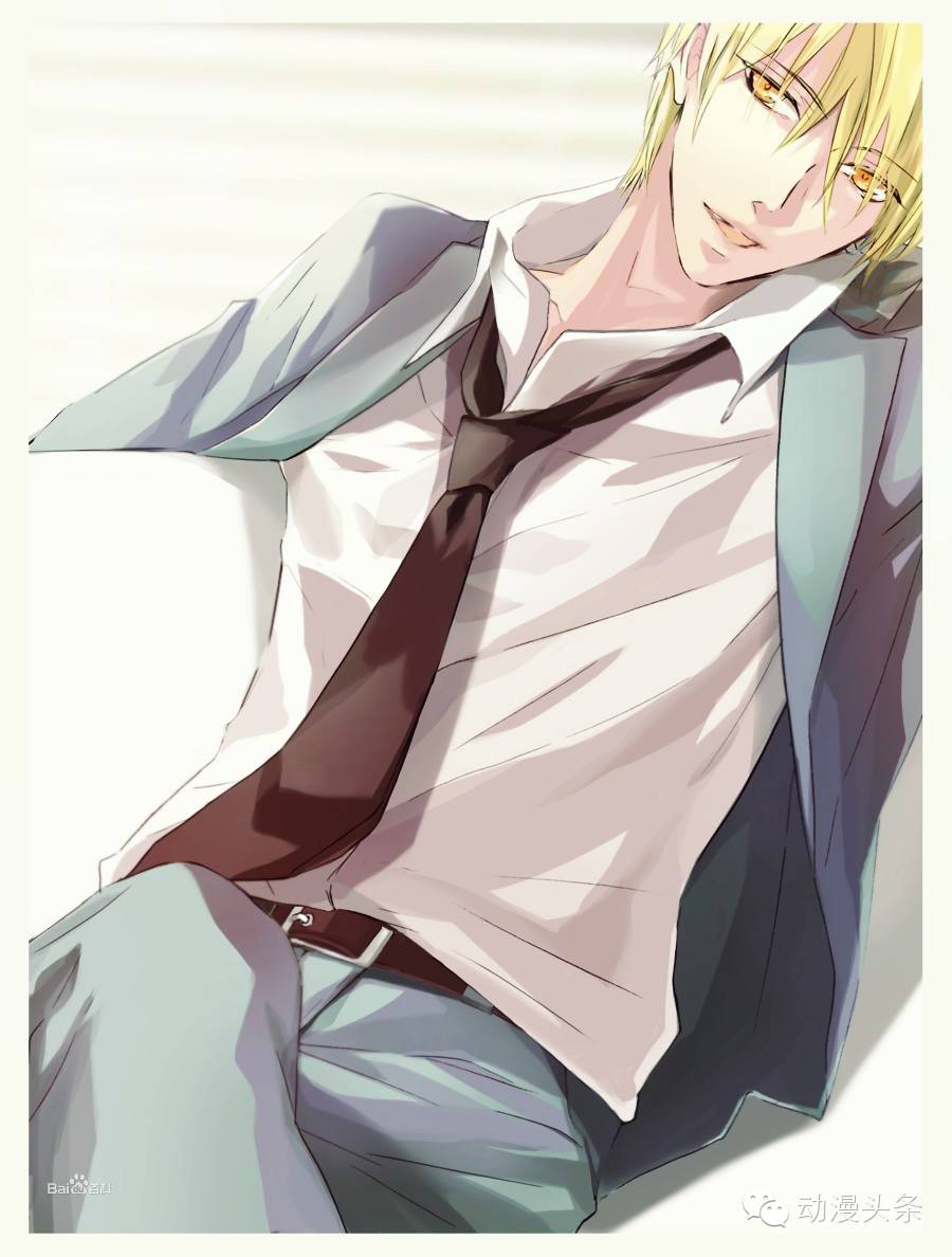 动漫里总有那些个主角,外表绅士优雅,帅气高冷,一身外衣风度翩翩!