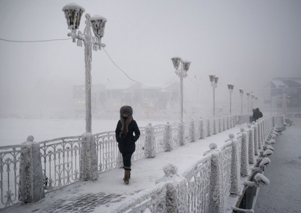最冷的时候零下60度,食物只有鱼,实拍北半球最冷城市